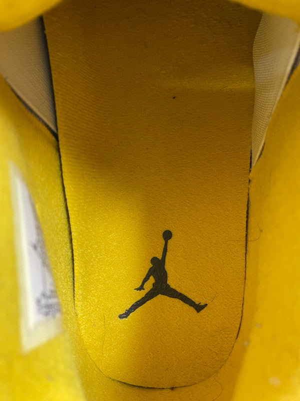 【中古品】【メンズ】 NIKE ナイキ WMNS AIR JORDAN 4 RETRO AQ9129-101 ウィメンズ エア ジョーダン 4 レトロ スニーカー 靴 160-251203-kk-06-min カラー：WHITE/COCONUT MILK-VIVID SULFUR 万代Net店