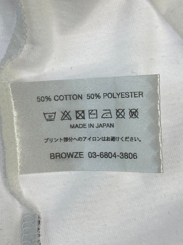 【中古品】【メンズ】 THE ENNOY PROFESSIONAL エンノイプロフェッショナル CIRCLE E DRIP SS TEE SS25BRENCT03AM 半袖 Tシャツ メンズ トップス 140-251205-em-13-min サイズ：M カラー：ホワイト 万代Net店