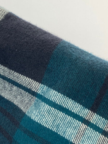 【中古品】【メンズ】 WTAPS ダブルタップス 24SS WCPO 01/LS/COTTON.FLANNEL.TEXTILE 241TQDT-SHM03 ロングスリーブ コットン フランネル テキスタイル 長袖シャツ トップス 142-251201-kk-47-min サイズ：01 カラー：グリーン 万代Net店