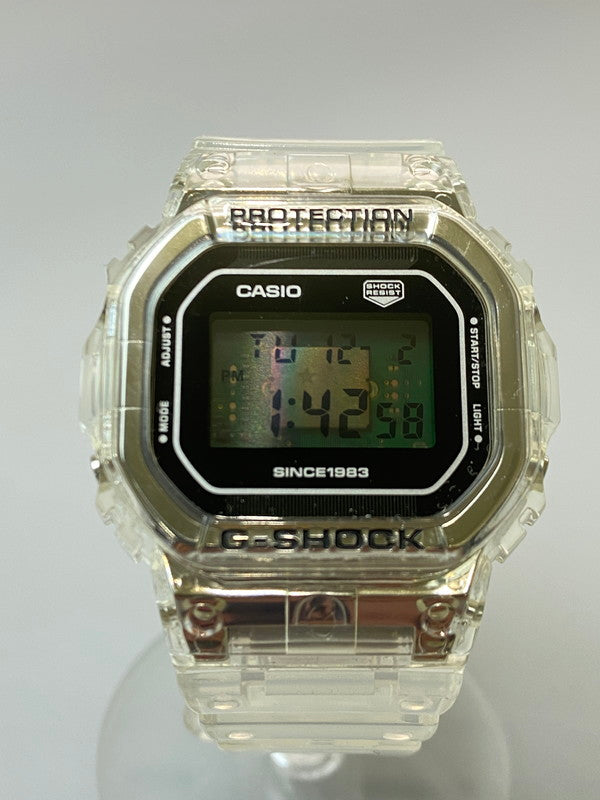 【中古品】【メンズ】 G-SHOCK ジーショック デジタル時計 DW-5040RX-7JR 腕時計 時計 196-251204-jt-19-min カラー：クリア 万代Net店