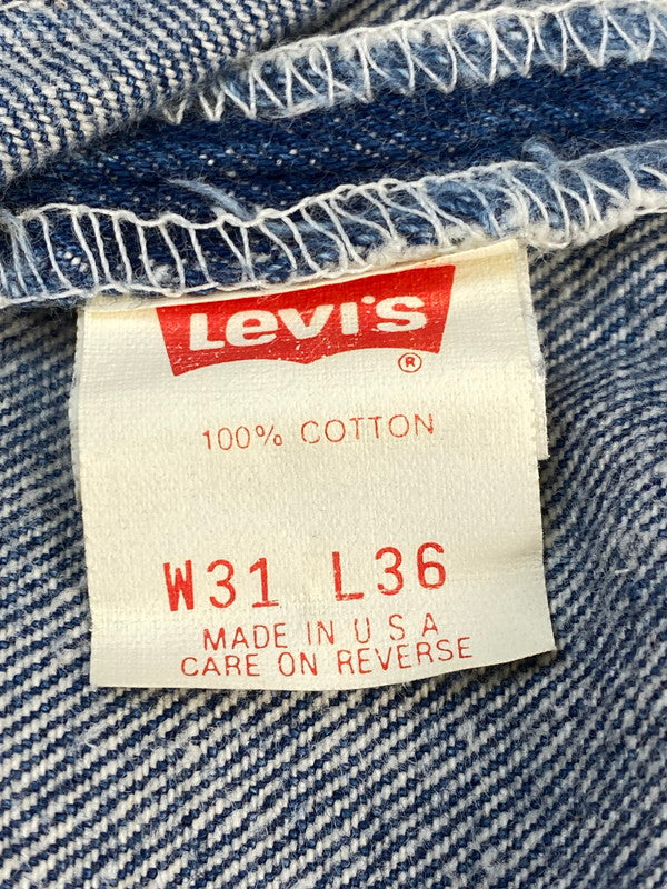 【中古品】【メンズ】 Levi's リーバイス 90'S 501 DENIM PANTS 90年代 デニムパンツ ボトムス 157-260410-jt-17-min サイズ：W31 L36 カラー：インディゴ 万代Net店