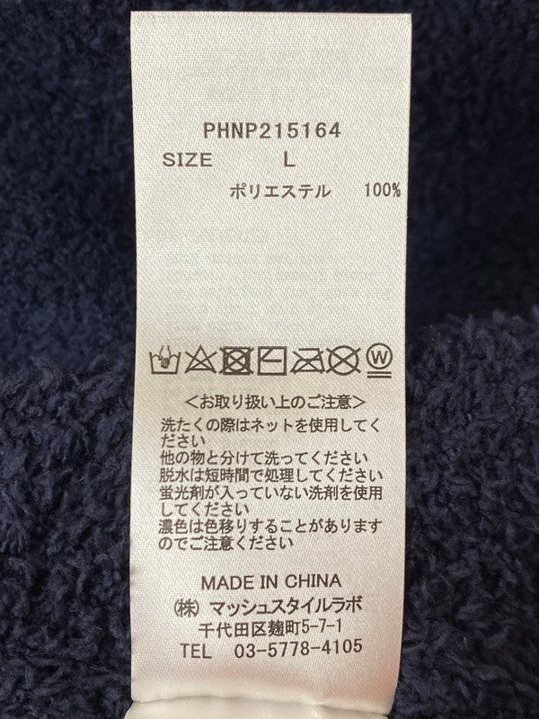 【中古美品】【レディース】 gelato pique ジェラートピケ ×PEANUTS ピーナッツ ルームウエア セットアップ 168-251204-jt-01-min サイズ：L カラー：ネイビー 万代Net店