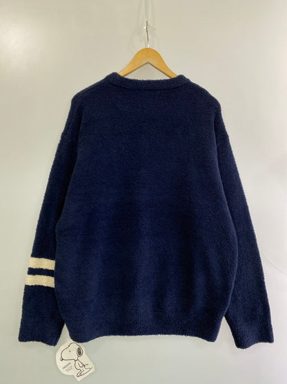 【中古美品】【レディース】 gelato pique ジェラートピケ ×PEANUTS ピーナッツ ルームウエア セットアップ 168-251204-jt-01-min サイズ：L カラー：ネイビー 万代Net店
