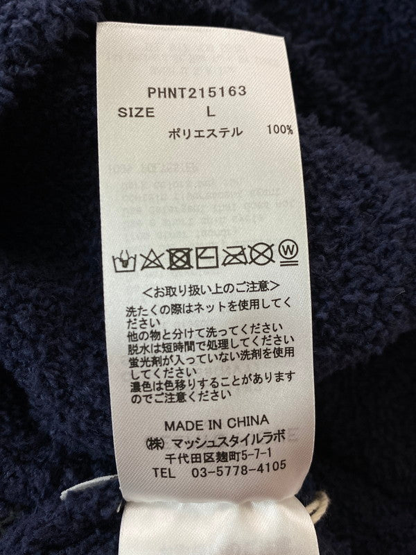 【中古美品】【レディース】 gelato pique ジェラートピケ ×PEANUTS ピーナッツ ルームウエア セットアップ 168-251204-jt-01-min サイズ：L カラー：ネイビー 万代Net店