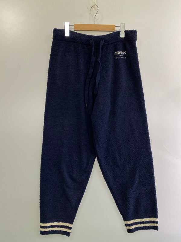 【中古美品】【レディース】 gelato pique ジェラートピケ ×PEANUTS ピーナッツ ルームウエア セットアップ 168-251204-jt-01-min サイズ：L カラー：ネイビー 万代Net店