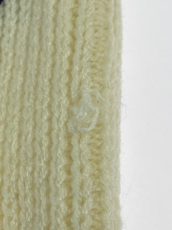【中古品】【メンズ】 J.C.PENNEY 70-80's ACRYLIC KNIT SWEATER ジェーシーペニー アクリルニットセーター トップス 146-260109-yn-28-min サイズ：L カラー：アイボリー 万代Net店