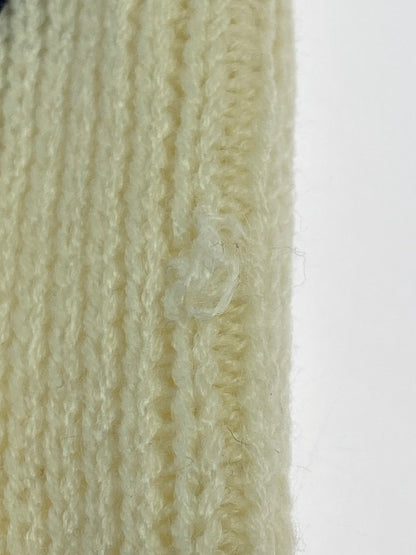 【中古品】【メンズ】 J.C.PENNEY 70-80's ACRYLIC KNIT SWEATER ジェーシーペニー アクリルニットセーター トップス 146-260109-yn-28-min サイズ：L カラー：アイボリー 万代Net店