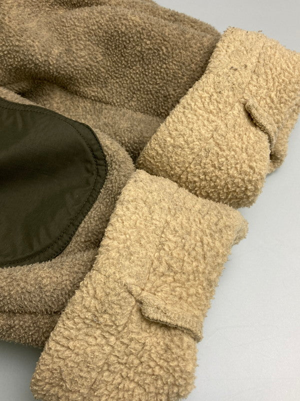 【中古品】【メンズ】 L.L.Bean エルエルビーン ZIP BOA FLEECE JACKET 90S ジップ ボア フリース ジャケット メンズ アウター ヴィンテージ フルジップ 146-251208-em-10-min サイズ：L カラー：ベージュ系 万代Net店