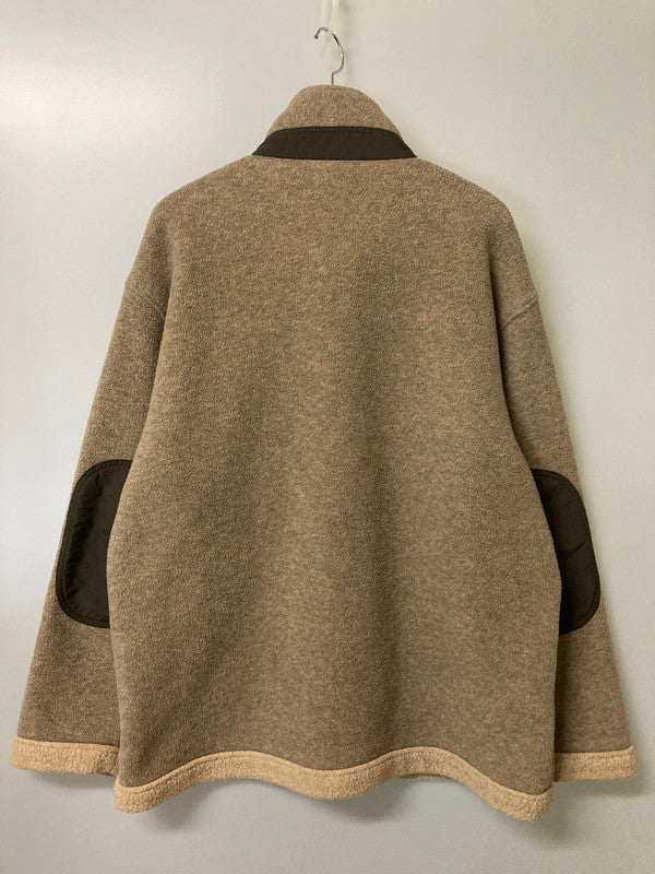 【中古品】【メンズ】 L.L.Bean エルエルビーン ZIP BOA FLEECE JACKET 90S ジップ ボア フリース ジャケット メンズ アウター ヴィンテージ フルジップ 146-251208-em-10-min サイズ：L カラー：ベージュ系 万代Net店