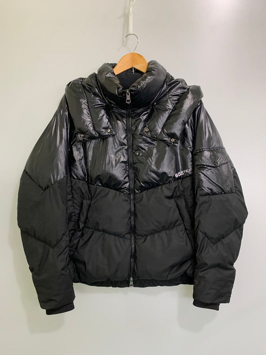 【中古品】【メンズ】 1piu1uguale3 RELAX ウノピゥウノウグァーレトレ リラックス SHIFFON USO-23093 シフォン プリマロフトコンビ中綿ジャケット アウター 141-251203-kk-30-min サイズ：L カラー：ブラック 万代Net店