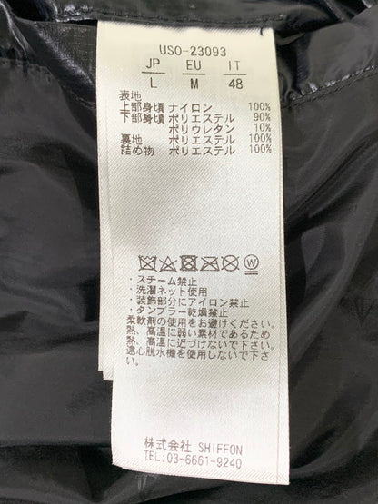 【中古品】【メンズ】 1piu1uguale3 RELAX ウノピゥウノウグァーレトレ リラックス SHIFFON USO-23093 シフォン プリマロフトコンビ中綿ジャケット アウター 141-251203-kk-30-min サイズ：L カラー：ブラック 万代Net店