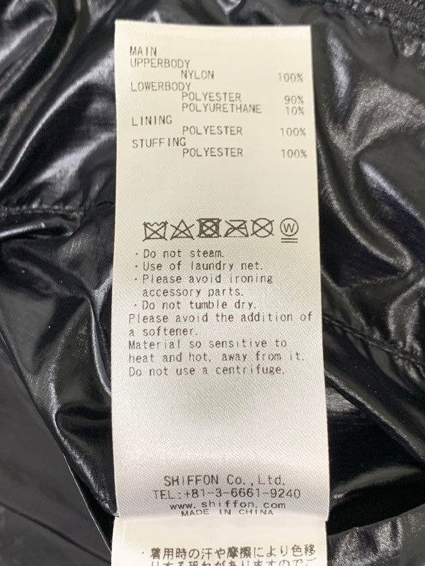 【中古品】【メンズ】 1piu1uguale3 RELAX ウノピゥウノウグァーレトレ リラックス SHIFFON USO-23093 シフォン プリマロフトコンビ中綿ジャケット アウター 141-251203-kk-30-min サイズ：L カラー：ブラック 万代Net店