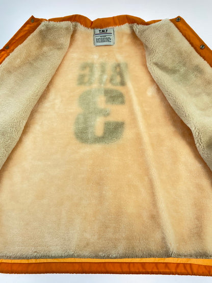 【中古美品】【メンズ】 TMT ティーエムティー BOA PRINT COACH JACKET ORANGE JK-S22SP03 ボア プリント コーチ ジャケット ジャンパー ブルゾン メンズ アウター 140-251205-em-41-min サイズ：L カラー：オレンジ 万代Net店
