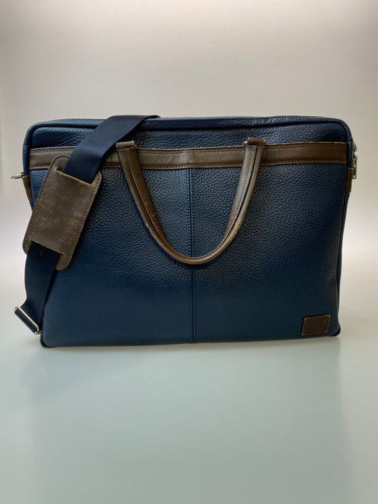 【現状渡し品】【メンズ】 PORTER ポーター BLEND 2WAY BRIEFCASE 192-04219 ブレンド 2ウェイ ブリーフケース カバン 188-251204-jt-17-min カラー：ネイビー 万代Net店