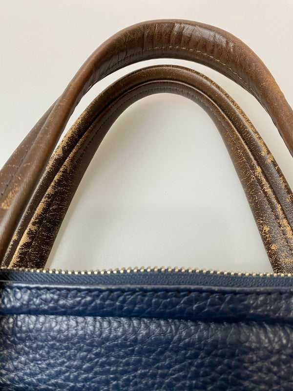 【現状渡し品】【メンズ】 PORTER ポーター BLEND 2WAY BRIEFCASE 192-04219 ブレンド 2ウェイ ブリーフケース カバン 188-251204-jt-17-min カラー：ネイビー 万代Net店