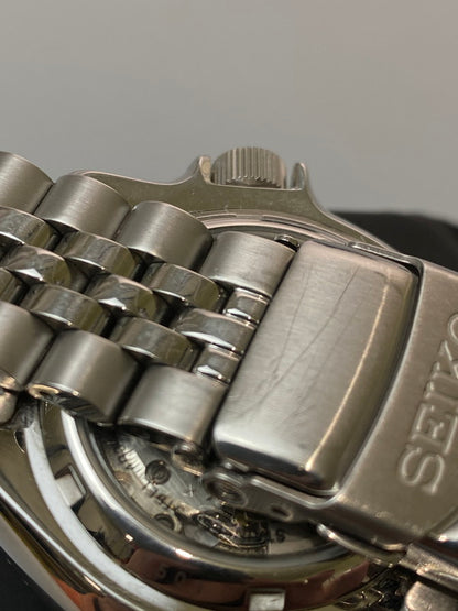 【中古品】【メンズ】 SEIKO セイコー SKX SERIES 5 SPORTS アナログ 自動巻き 腕時計 4R34-00A0 スカイシリーズ ５スポーツ 時計 195-251204-jt-20-min カラー：シルバー 万代Net店