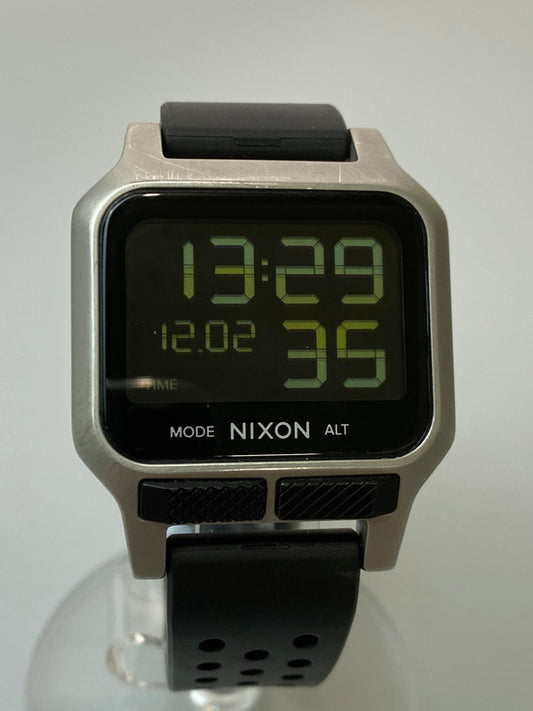 【中古品】【メンズ】 NIXON ニクソン THE HEAT ザ ヒート デジタル クオーツ腕時計 198-251204-jt-18-min カラー：ブラック 万代Net店