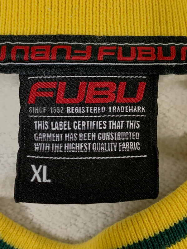 【中古品】【メンズ】 FUBU フブ LOGO SWEATSHIRT ロゴ スウェット トレーナー 146-260714-ta-36-min サイズ：XL カラー：グレー 万代Net店