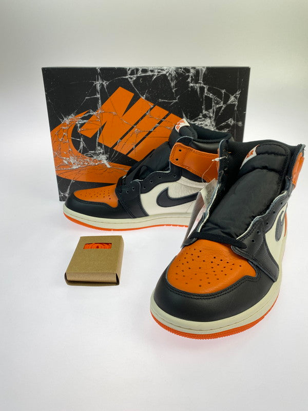 【未使用品】【メンズ】 NIKE ナイキ AIR JORDAN 1 RETRO HIGH OG SHATTERED BACKBOARD (2025) DZ5485-008 エアジョーダン 1 レトロ ハイ オリジナル シャッタード バックボード 2025 スニーカー 靴 160-251203-kk-03-min カラー：BLACK/BLACK-SAIL STARFISH 万代Net店