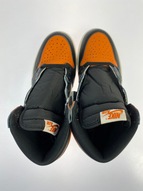 【未使用品】【メンズ】 NIKE ナイキ AIR JORDAN 1 RETRO HIGH OG SHATTERED BACKBOARD (2025) DZ5485-008 エアジョーダン 1 レトロ ハイ オリジナル シャッタード バックボード 2025 スニーカー 靴 160-251203-kk-03-min カラー：BLACK/BLACK-SAIL STARFISH 万代Net店