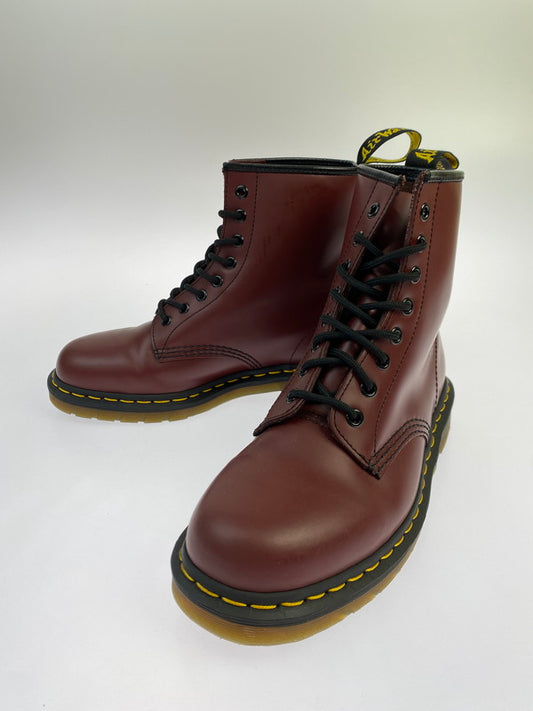 【中古美品】【メンズ】 Dr.Martens ドクターマーチン 1460 8 EYE BOOTS 8ホールブーツ 靴 164-251203-kk-21-min サイズ：UK 8 カラー：チェリー 万代Net店