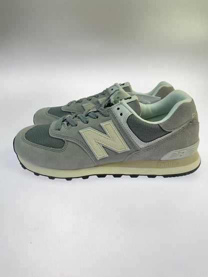 【中古美品】【メンズ】 NEW BALANCE ニューバランス U574UL2 スニーカー メンズ シューズ スエード メッシュアッパー 靴 163-251205-em-01-min サイズ：26.0cm カラー：Grey with Off White 万代Net店