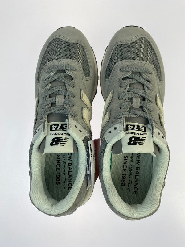 【中古美品】【メンズ】 NEW BALANCE ニューバランス U574UL2 スニーカー メンズ シューズ スエード メッシュアッパー 靴 163-251205-em-01-min サイズ：26.0cm カラー：Grey with Off White 万代Net店