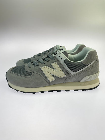 【中古美品】【メンズ】 NEW BALANCE ニューバランス U574UL2 スニーカー メンズ シューズ スエード メッシュアッパー 靴 163-251205-em-02-min サイズ：26.0cm カラー：Grey with Off White 万代Net店