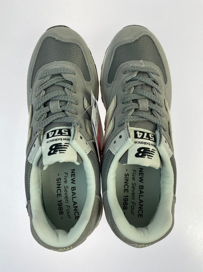 【中古美品】【メンズ】 NEW BALANCE ニューバランス U574UL2 スニーカー メンズ シューズ スエード メッシュアッパー 靴 163-251205-em-02-min サイズ：26.0cm カラー：Grey with Off White 万代Net店