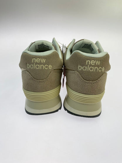 【中古美品】【メンズ】 NEW BALANCE ニューバランス U574WO2 スニーカー メンズ シューズ 靴 スエード メッシュアッパー 163-251205-em-03-min サイズ：26.0cm カラー：BEIGE with OFF WHITE 万代Net店