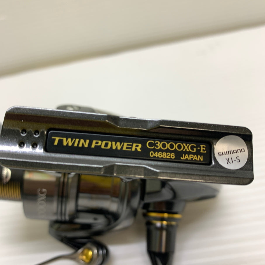 【中古品】 SHIMANO シマノ 24 TWINPOWER ツインパワー C3000XG スピニングリール 釣具 134-251208-cn-3-min 万代Net店