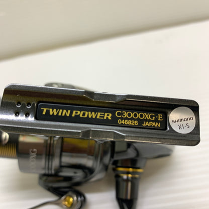 【中古品】 SHIMANO シマノ 24 TWINPOWER ツインパワー C3000XG スピニングリール 釣具 134-251208-cn-3-min 万代Net店