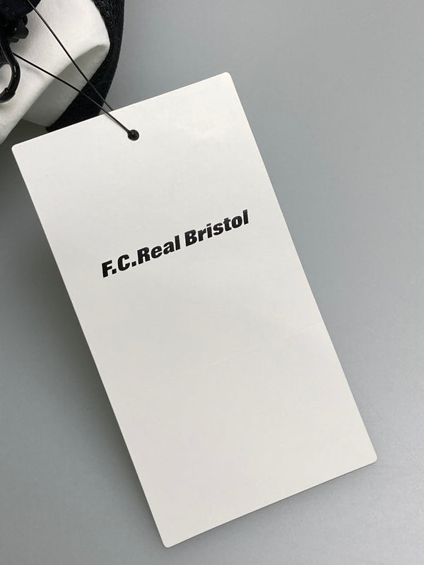 【中古美品】【メンズ】 F.C.REAL BRISTOL MULTI LOGO SUPPORTER JACKET FCRB-190026 エフシーレアルブリストル マルチロゴサポータージャケット ライトアウター 142-251203-yn-04-min サイズ：XL カラー：ホワイト/ブラック 万代Net店