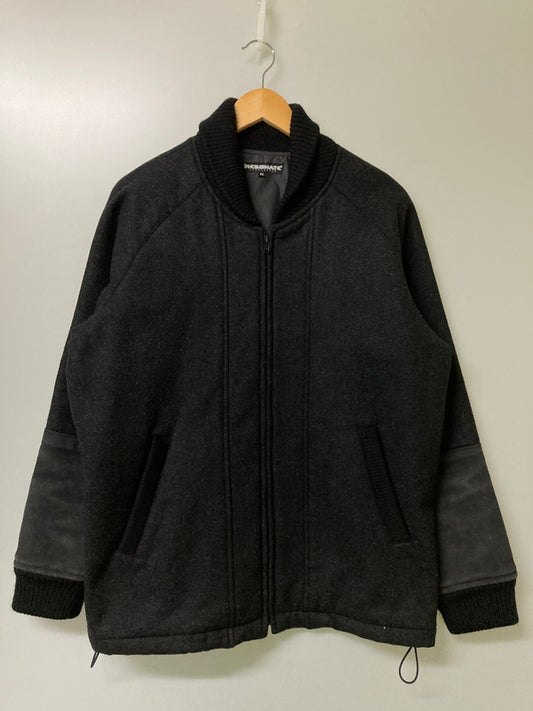【中古品】【メンズ】 RESONATE GOOD ENOUGH リゾネイトグッドイナフ ZIP-UP STADIUM JACKET RO-0403 ジップアップ スタジアム ジャケット アウター 142-251204-jt-24-min サイズ：M カラー：ブラック 万代Net店