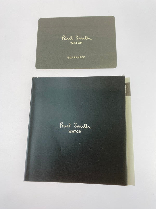 【中古品】【レディース】 Paul Smith ポール・スミス クローズドアイズ デイト クォーツウォッチ 1116-T020658 腕時計 レディース 197-251205-em-10-min カラー：ブルー 万代Net店