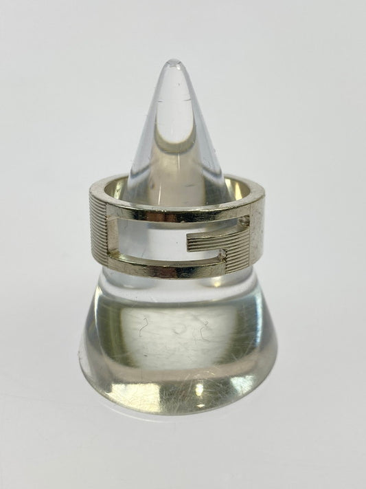 【中古品】【メンズ】 GUCCI グッチ ブランデッド Gリング 032660 指輪 アクセサリー シルバー 925 182-251208-em-35-min カラー：シルバー 万代Net店