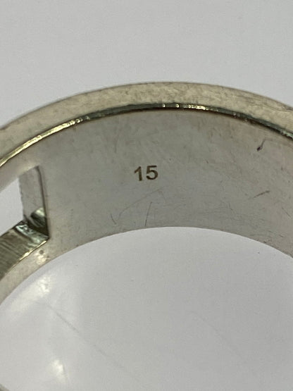 【中古品】【メンズ】 GUCCI グッチ ブランデッド Gリング 032660 指輪 アクセサリー シルバー 925 182-251208-em-35-min カラー：シルバー 万代Net店