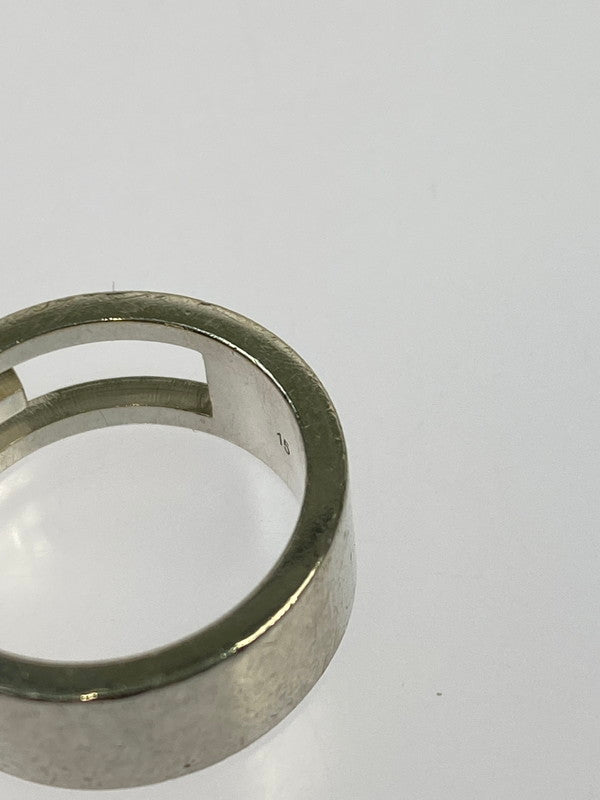 【中古品】【メンズ】 GUCCI グッチ ブランデッド Gリング 032660 指輪 アクセサリー シルバー 925 182-251208-em-35-min カラー：シルバー 万代Net店