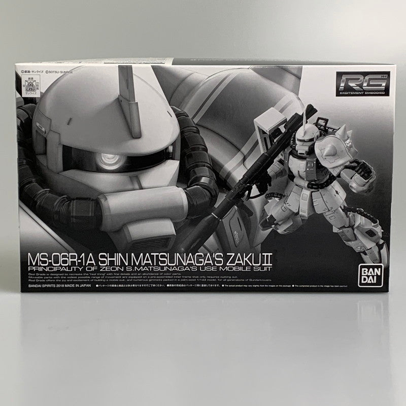 【現状渡し品】 RG MS-06R-1A シン・マツナガ専用ザクII ガンプラ プラモデル 058-260716-ta-05-min 万代Net店