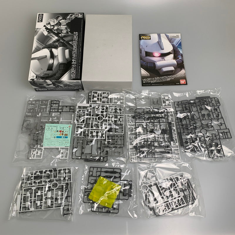 【現状渡し品】 RG MS-06R-1A シン・マツナガ専用ザクII ガンプラ プラモデル 058-260716-ta-05-min 万代Net店