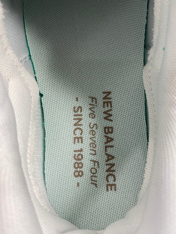 【中古美品】【メンズ】 NEW BALANCE ニューバランス U574WO2 スニーカー メンズ シューズ 靴 スエード メッシュ 163-251208-em-26-min サイズ：27.0cm カラー：BEIGE with OFF WHITE 万代Net店