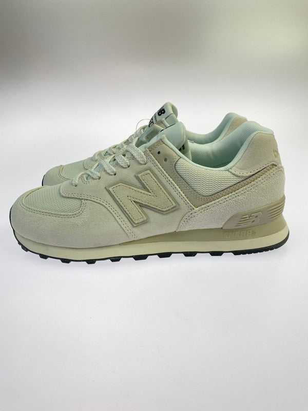 【中古美品】【メンズ】 NEW BALANCE ニューバランス U574OF2 ローカットスニーカー メンズ シューズ 靴 スエード メッシュアッパー 163-251208-em-27-min サイズ：27.0cm カラー：OFF WHITE 万代Net店