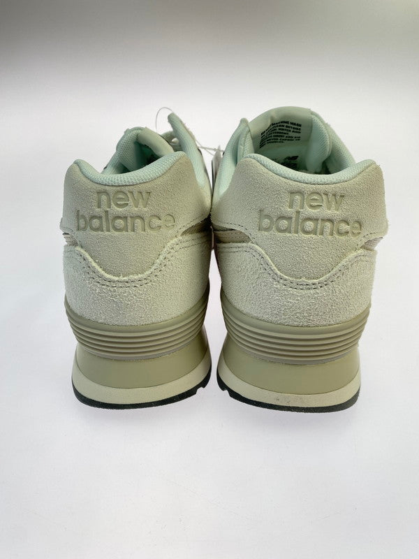 【中古美品】【メンズ】 NEW BALANCE ニューバランス U574OF2 ローカットスニーカー メンズ シューズ 靴 スエード メッシュアッパー 163-251208-em-27-min サイズ：27.0cm カラー：OFF WHITE 万代Net店
