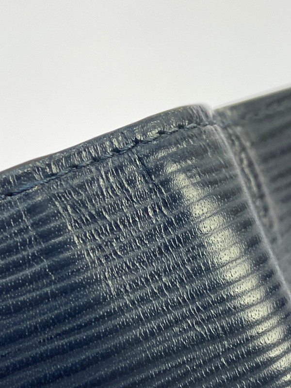 【中古品】【メンズ/レディース】 LOUIS VUITTON ルイ・ヴィトン ポルトフォイユ ブラザ M61816 CA0271 エピ 長財布 ロング ウォレット 179-251208-em-30-min カラー：ブルーマリーヌ（ネイビー） 万代Net店