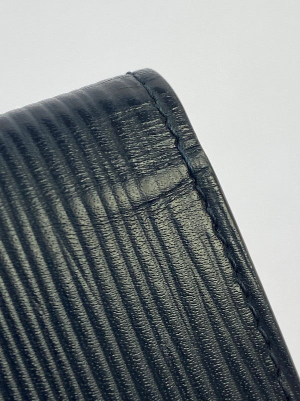 【中古品】【メンズ/レディース】 LOUIS VUITTON ルイ・ヴィトン ポルトフォイユ ブラザ M61816 CA0271 エピ 長財布 ロング ウォレット 179-251208-em-30-min カラー：ブルーマリーヌ（ネイビー） 万代Net店