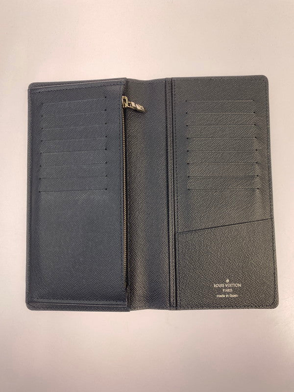 【中古品】【メンズ/レディース】 LOUIS VUITTON ルイ・ヴィトン ポルトフォイユ ブラザ M61816 CA0271 エピ 長財布 ロング ウォレット 179-251208-em-30-min カラー：ブルーマリーヌ（ネイビー） 万代Net店