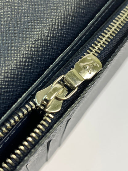 【中古品】【メンズ/レディース】 LOUIS VUITTON ルイ・ヴィトン ポルトフォイユ ブラザ M61816 CA0271 エピ 長財布 ロング ウォレット 179-251208-em-30-min カラー：ブルーマリーヌ（ネイビー） 万代Net店