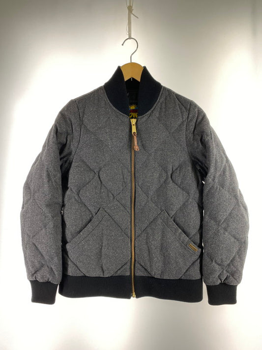 【中古品】【メンズ】 EDDIE BAUER エディーバウアー スカイライナー 日の出タグ復刻 キルティング ダウン ジャケット メンズ アウター 144-251205-em-44-min サイズ：S カラー：グレー 万代Net店
