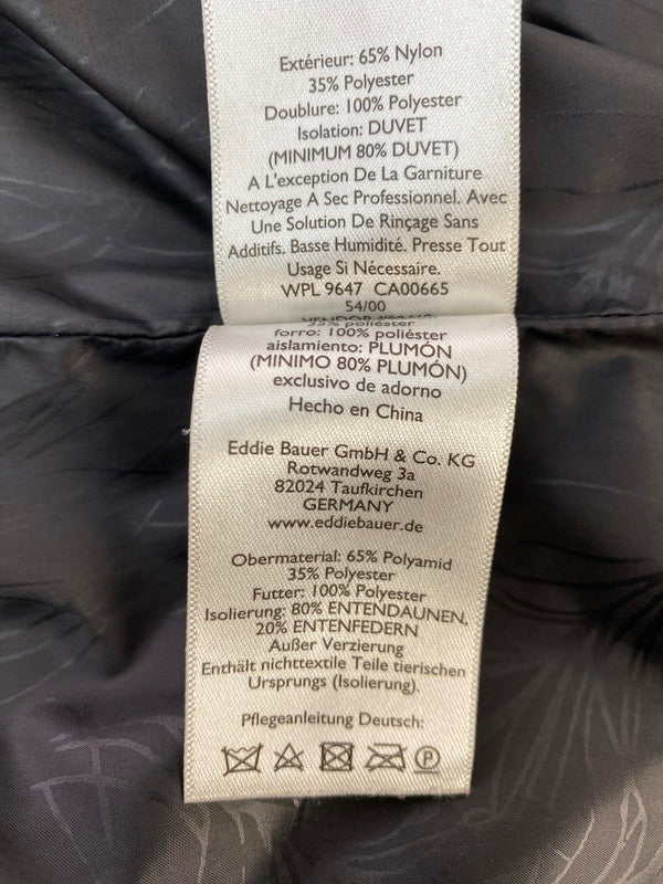 【中古品】【メンズ】 EDDIE BAUER エディーバウアー スカイライナー 日の出タグ復刻 キルティング ダウン ジャケット メンズ アウター 144-251205-em-44-min サイズ：S カラー：グレー 万代Net店