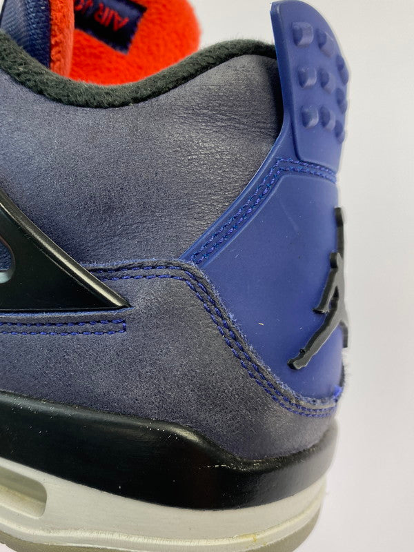 【中古品】【メンズ/レディース】 NIKE ナイキ AIR JORDAN 4 RETRO WNTR CQ9597-401 エアジョーダン4 レトロ WNTR スニーカー シューズ 靴 166-251208-em-24-min サイズ：25.0ｃｍ カラー：ロイヤルブルー/ホワイト/ブラック 万代Net店